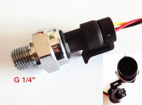 1pc NEW Pressure Sensor G 1/4&#039;&#039; Water Oil Diesel Gasoline Gas