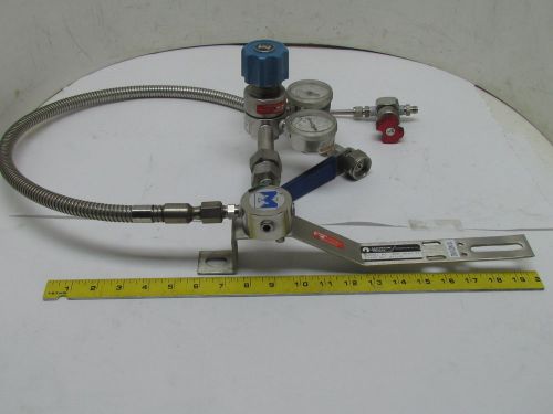 MMNF-0262-SA Single Stage/Station Manifold 10 NOX/N2 SS High Pressure Regulator