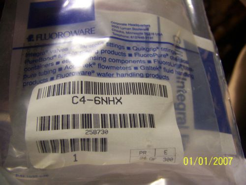 Flouroware adapter      p/n:  c4-6nhx for sale