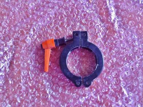 Nw40 /kf40 clamp, vacuum, with wing nut  black aluminum for sale