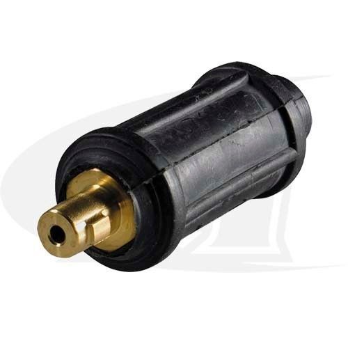 Miller small gas-thru dinse connector 195234 -- formerly weldcraft part #qcs-6gt for sale