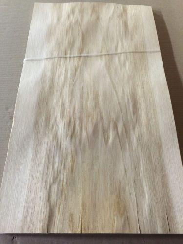 Wood veneer hickory 15x26 20 pieces total raw veneer &#034;exotic&#034; hi1 1-7-14 for sale