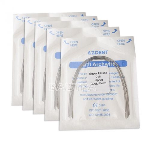 20 Packs Dental Super Elastic Nitinol Arch Wire NITI Round