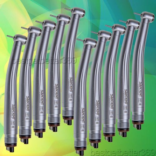 10 x Nsk Type Dental High Speed Handpiece Standard Push Button 4H STNABM