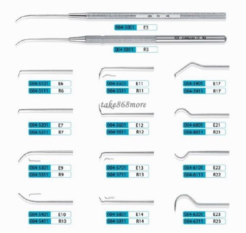 10*KangQiao Dental Instrument Explorers R14(5mm round handle)