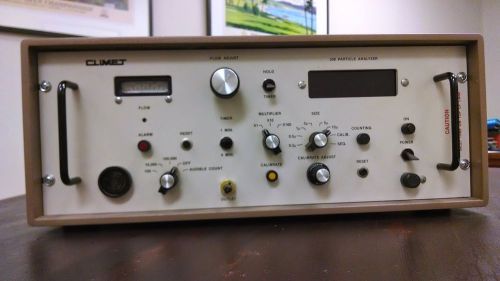 Climet Instruments CI-208 Particle Analyzer