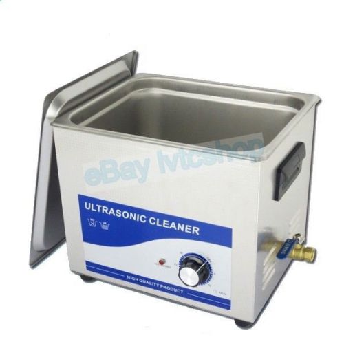 10.8l ultrasonic cleaner w/ timer free stainless basket new 1 year warranty for sale