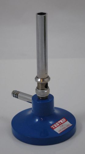 Bunsen burner, natural gas, nickel plated brass for sale