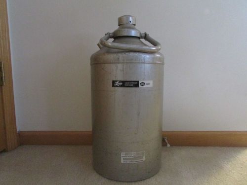 Union Carbide Liquid Nitrogen Container Linde LD-1OA Cryogenic Atmospheric