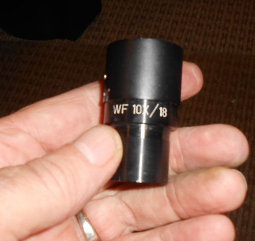 WF 10X / 18  BAUSCH &amp; LOMB  MICROSCOPE EYEPIECE