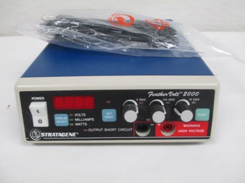 STRATAGENE FEATHERVOLT 2000 400610-04 ELECTROPHORESIS POWER SUPPLY  D202562