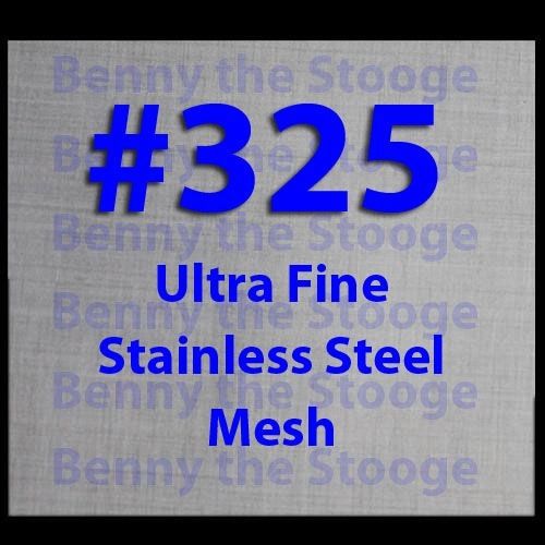 12&#034;x12&#034; #325 Mesh / 50 Micron - Pollen / Sieve / Filter / Extract / Atomizer