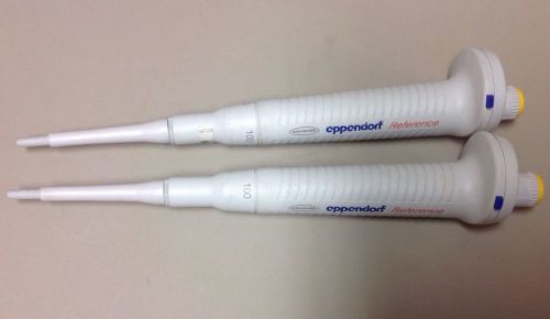 Eppendorf Reference - Adjustable Pipette - 100 - 10-100 uL.  Lot Of 2.   (U2)