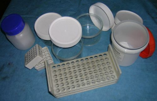 Plastic Storage Boxes, Lab Rack