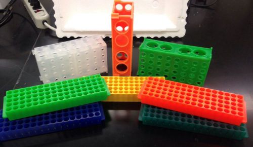 Microtube And 4 Way Test Tube Rack Lot