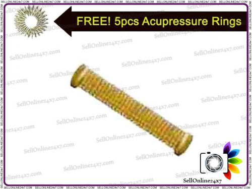 PYRAMIDAL HALF FOOT ROLLER WOOD ACUPRESSURE MASSAGE WITH FREE 5 SUJOK RINGS