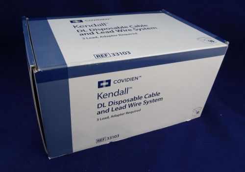 Covidien kendall dl disposable cable and lead wire system 33103 - 10 pack for sale