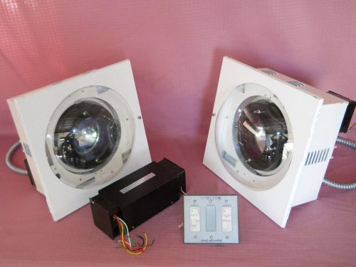 Skytron lr41069 dual ceiling flush mount or medical dental light for sale