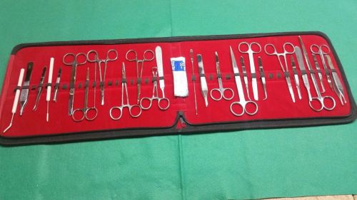 154 PC US MILITARY FIELD MINOR SURGERY SURGICAL VETERINARY DENTA Instruments Kit