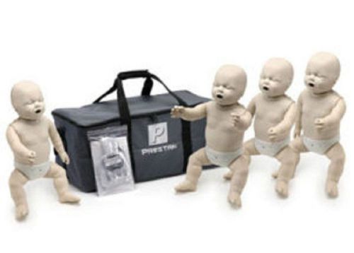 4 pk Prestan Infant CPR Manikins w/o Monitor PP-IM-400