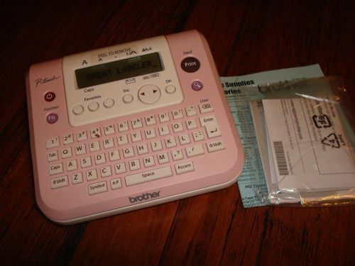 BROTHER P-TOUCH LABEL MAKER PT-128AF PINK