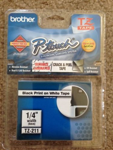 Brother P-Touch TZe-211 Label Tape TZ211 TZe211 TZ-211 fits PT-1090 PT-1280