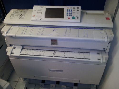 Ricoh 240W Plotter Wide format printer LOW meter count 2-roll
