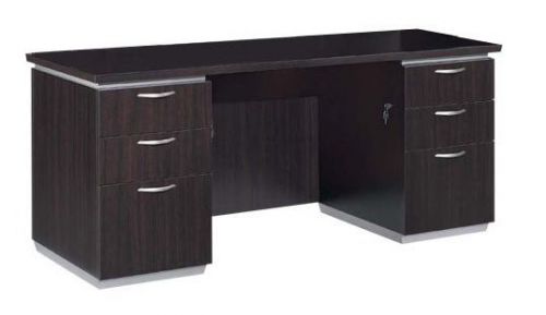 New Pimlico Laminate Kneespace Office Credenza Desk