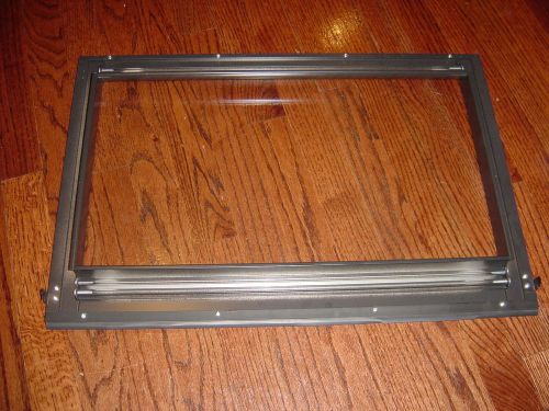 HAWORTH listed 457U cubicle window series NP 3 082900 24 x 16 panel glass new