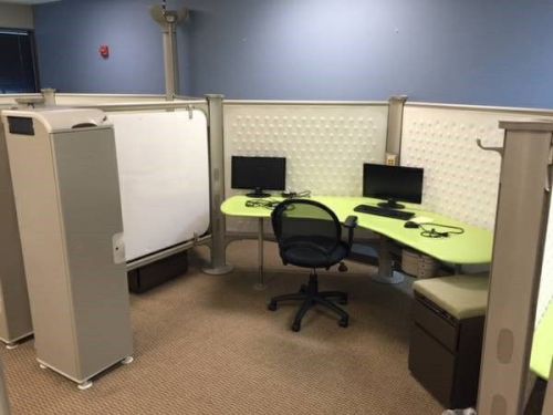 Nine (9) Herman Miller Resolve Cubicle / Workstations