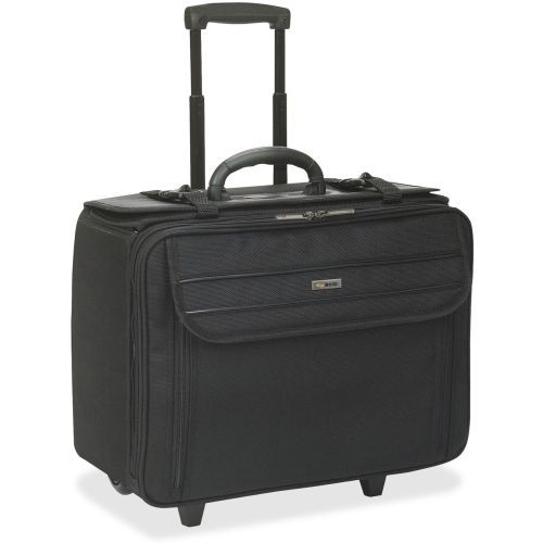 Classic Rolling Catalog Case, 16&#034;, 17 1/2 x 8 x 14, Black