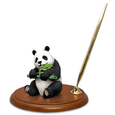 PANDA BEAR PEN DESK SET