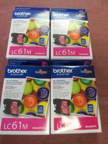 4 INNOBELLA LC61IM MAGENTA PRINTER INK CARTRIDGES