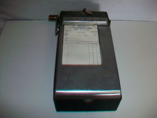 Vintage UARCO Business Forms Receipt Machine Heavy Duty