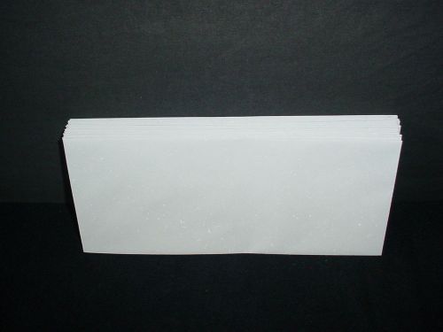 Lot of 25 Light Gray Heavy Fleck Envelopes No. 10 Standard Letter Mailing