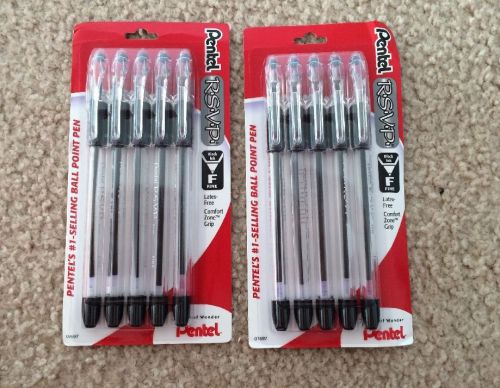 lot 2 RSVP BALLPOINT FINE BLACK PEN