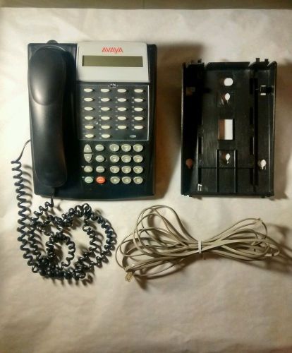 Avaya Black phone Series 2 18D Black w/ Receiver &amp; stand 700340193