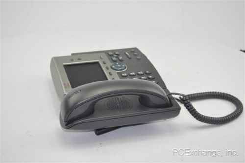 Cisco systems cp-7941g cp-7941 ip voip phone telephone w/handset for sale