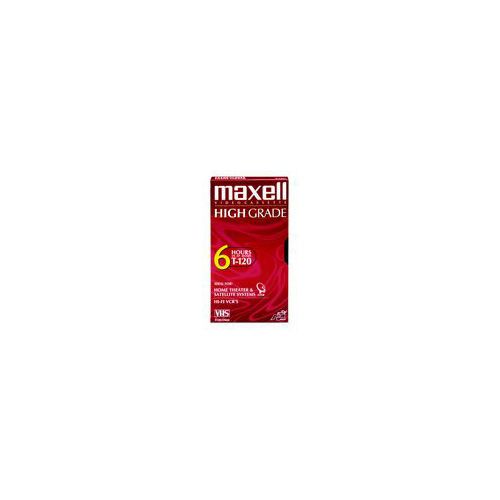 Maxell High Grade VHS Videocassette VHS 120 Minute SP