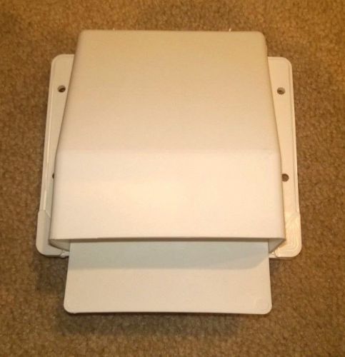 Lambro 143W White Plastic Under Eave / Soffit Vent, 4-Inch, New