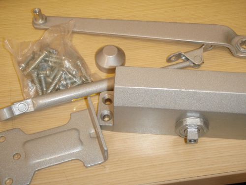 Hydraulic Door Closer, Aluminum !58C!