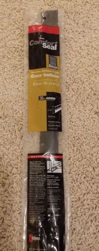 RCR Dennis Comfort Seal Economy aluminum &amp; Vinyl Door Bottom / 36 in. / Brown