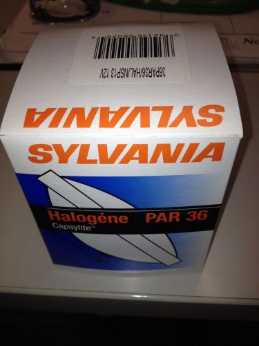 LOT 10 SYLVANIA Tungsten Halogen CAPSYLITE PAR36 Flood Screw Terminal 12V Bulb