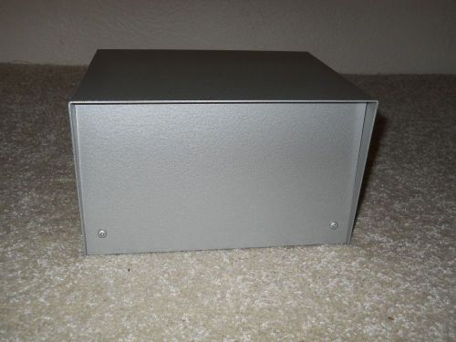 LMB NOS W1C ALUMINUM METAL PROJECT CABINET 8 3/8&#034; X 6 1/4&#034; X 5 1/16&#034; WITH VENTS