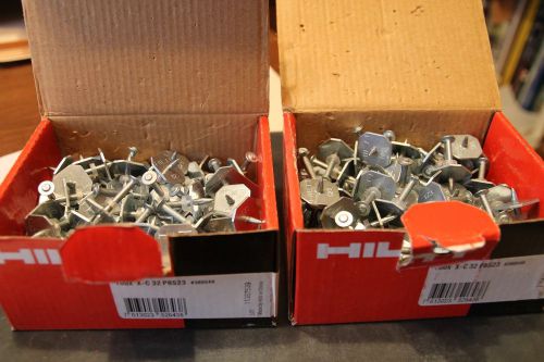 200 (2 FULL BOXES) Hilti Concrete Nails X-C 32 P8S23 LOT