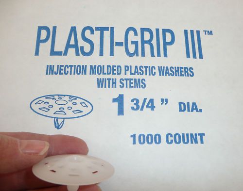 1 3/4&#034; Dia. Washers for Foam EIFS Stucco 1 -Box of 1000    1