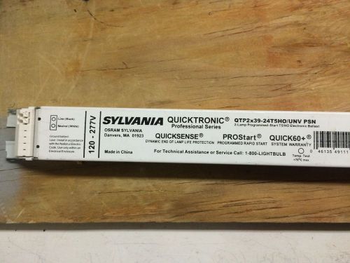 Sylvania QTP2X39-24T5HO/UNV PSN #49111 120-277V Electronic Ballast