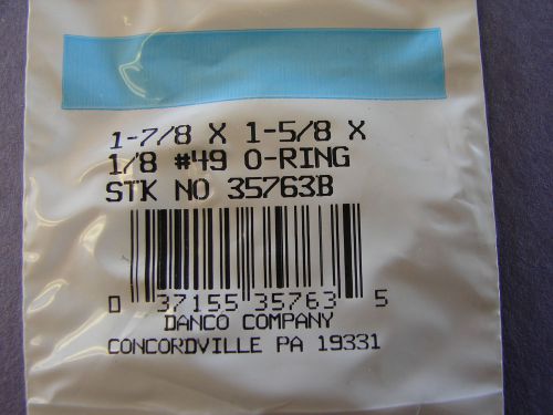 DANCO #49 O-RING 10 count - 1 7/8 x 1 5/8 x 1/8 STK # 35763B