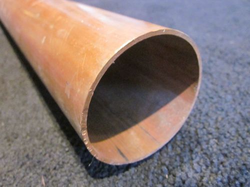 1-1/4&#034; Type L Cu Copper Tube Pipe 1.375&#034; OD x 1.25&#034; ID x 47.75&#034; Long