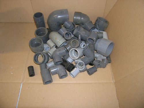 PVC Fitting Assortment...Grey PVC Fittings